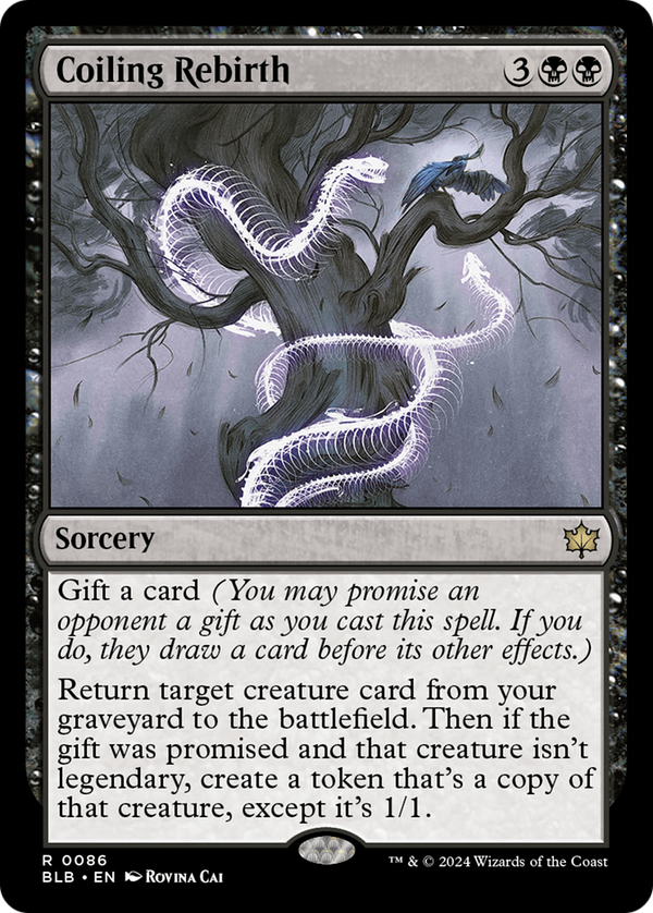 Coiling Rebirth (86) [Bloomburrow] - Deck Out Gaming