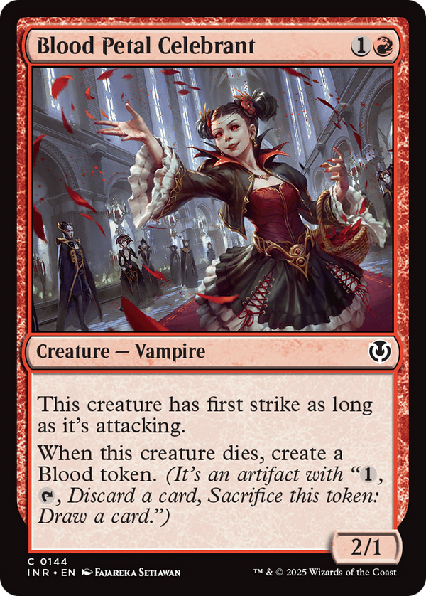 Blood Petal Celebrant (144) [Innistrad Remastered] foil - Deck Out Gaming