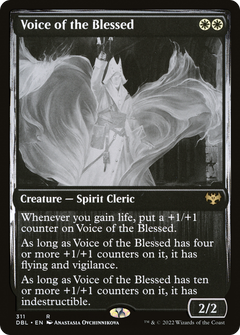 Voice of the Blessed (311) [Innistrad: Double Feature] foil - Deck Out Gaming