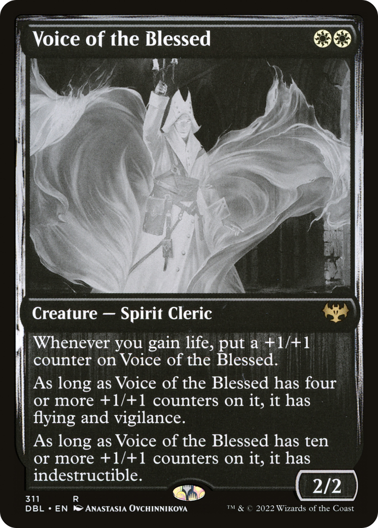 Voice of the Blessed (311) [Innistrad: Double Feature] foil - Deck Out Gaming