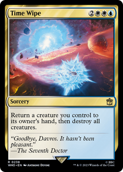 Time Wipe (238) [Doctor Who] foil - Deck Out Gaming