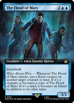 The Flood of Mars (Extended Art) (Surge Foil) (951) [Doctor Who] foil - Deck Out Gaming