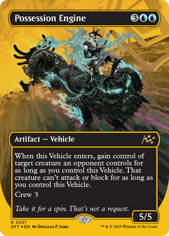 Possession Engine (Borderless) (First-Place Foil) (521) [Aetherdrift] foil - Deck Out Gaming