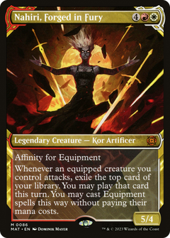 Nahiri, Forged in Fury (Showcase) (86) [March of the Machine: The Aftermath] foil - Deck Out Gaming