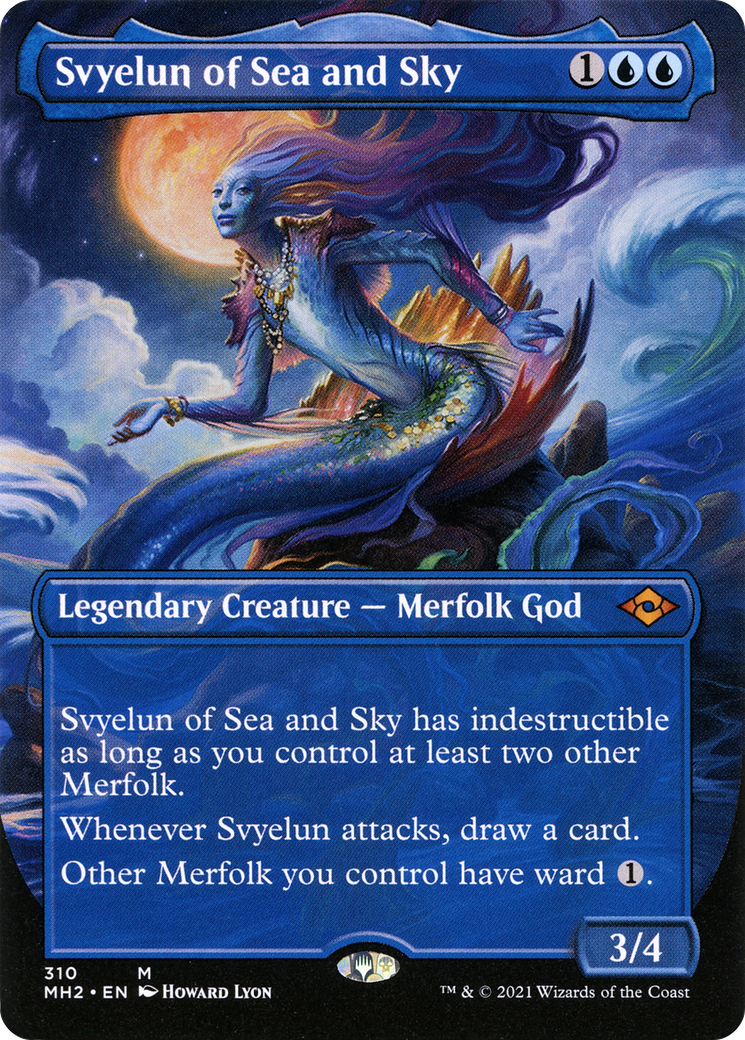 Svyelun of Sea and Sky (Borderless) (310) [Modern Horizons 2] foil - Deck Out Gaming