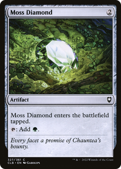 Moss Diamond (327) [Commander Legends: Battle for Baldur's Gate] - Deck Out Gaming