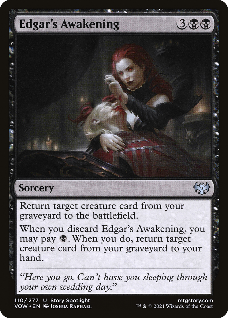 Edgar's Awakening (110) [Innistrad: Crimson Vow] - Deck Out Gaming