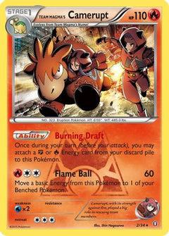 Team Magma's Camerupt (2) [Double Crisis] Holofoil - Deck Out Gaming