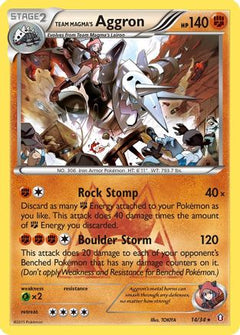 Team Magma's Aggron (14) [Double Crisis] Reverse Holofoil - Deck Out Gaming