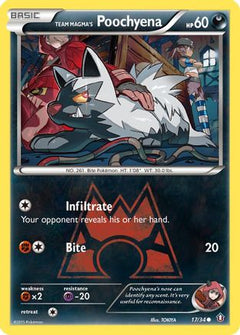 Team Magma's Poochyena (17) [Double Crisis] Reverse Holofoil - Deck Out Gaming