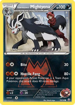 Team Magma's Mightyena (19) [Double Crisis] Reverse Holofoil - Deck Out Gaming