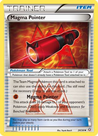 Magma Pointer (24) [Double Crisis] Reverse Holofoil - Deck Out Gaming