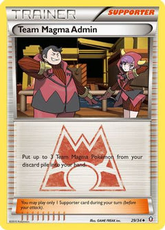 Team Magma Admin (29) [Double Crisis] Reverse Holofoil - Deck Out Gaming