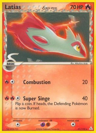 Latias - 21/110 (21) [Deck Exclusives] Holofoil - Deck Out Gaming