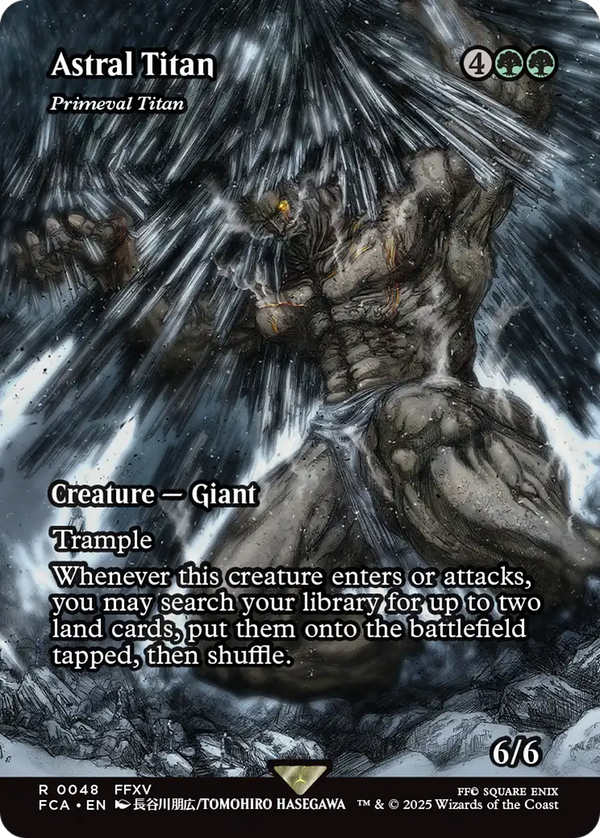 Primeval Titan (48) [FINAL FANTASY: Through the Ages] foil - Deck Out Gaming