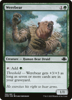 Werebear (182) [Dominaria Remastered] foil - Deck Out Gaming