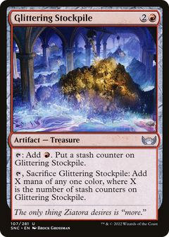 Glittering Stockpile (107) [Streets of New Capenna] - Deck Out Gaming