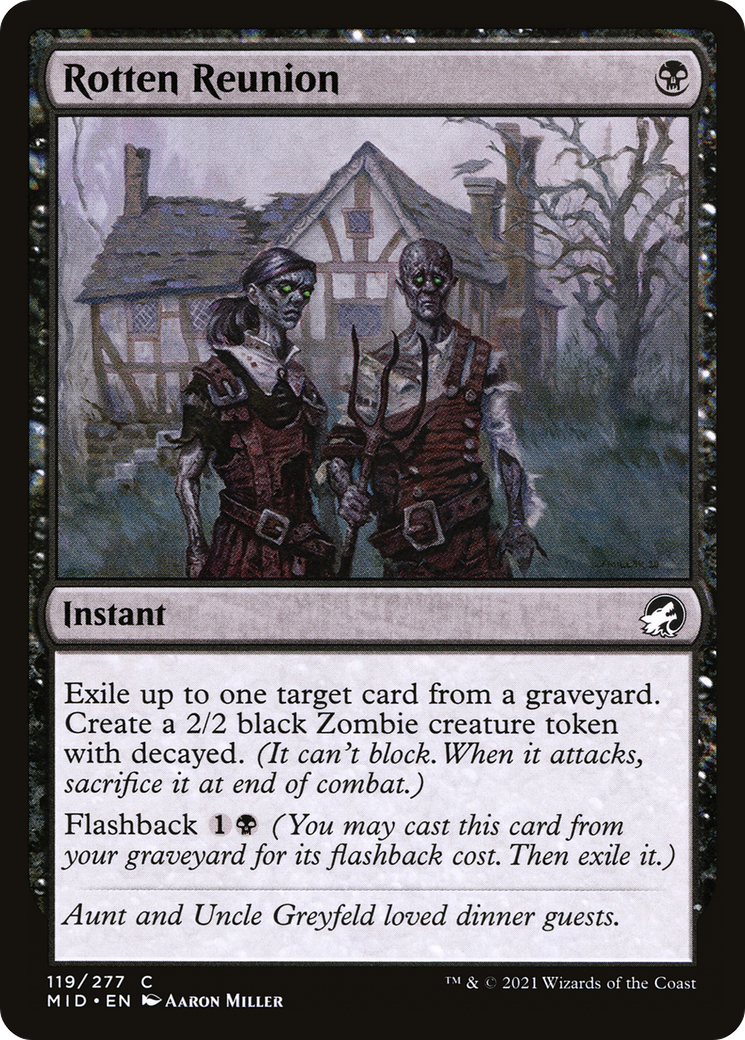 Rotten Reunion (119) [Innistrad: Midnight Hunt] - Deck Out Gaming