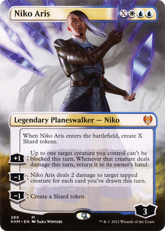 Niko Aris (Borderless) (289) [Kaldheim] foil - Deck Out Gaming