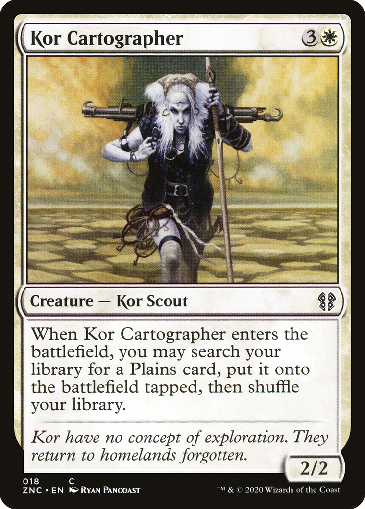 Kor Cartographer (18) [Commander: Zendikar Rising] - Deck Out Gaming
