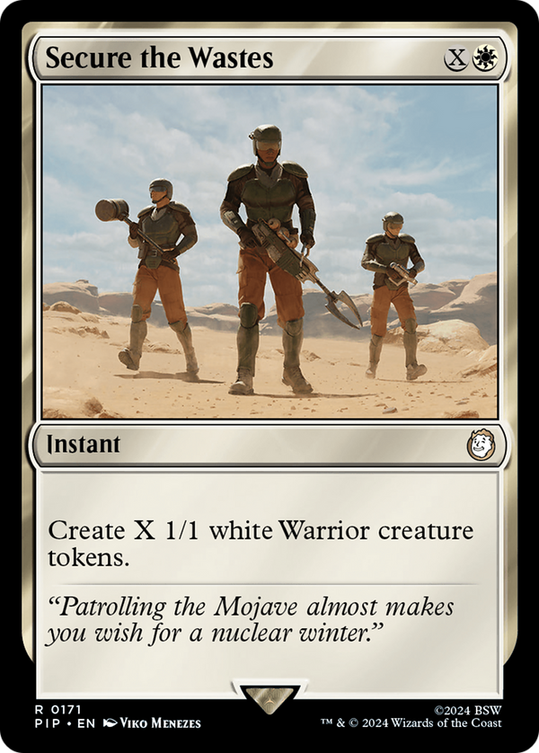 Secure the Wastes (171) [Fallout] - Deck Out Gaming