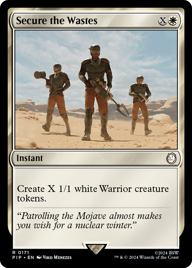 Secure the Wastes (171) [Fallout] - Deck Out Gaming