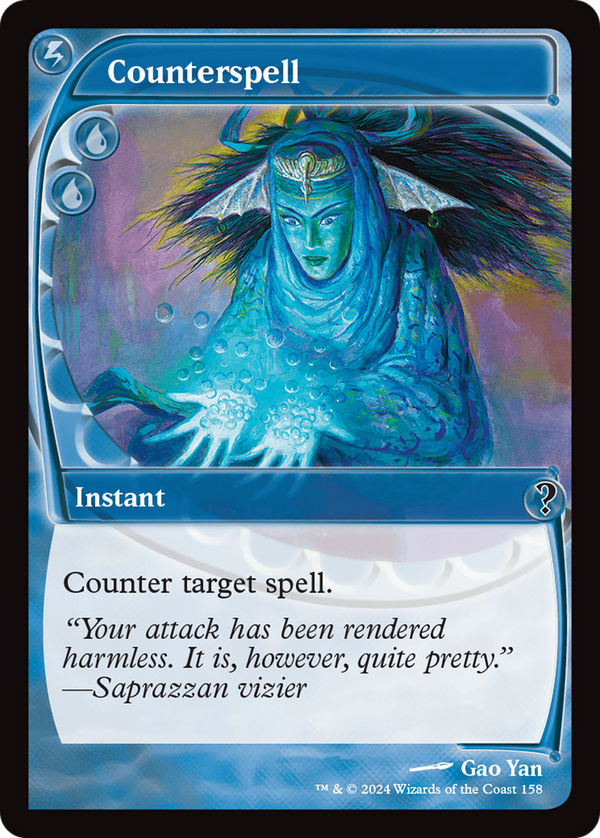 Counterspell (Future Sight) (158) [Mystery Booster 2] foil - Deck Out Gaming