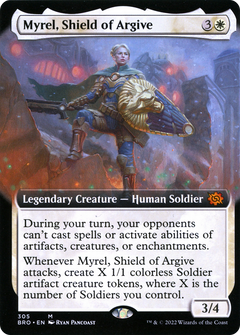 Myrel, Shield of Argive (Extended Art) (305) [The Brothers' War] - Deck Out Gaming