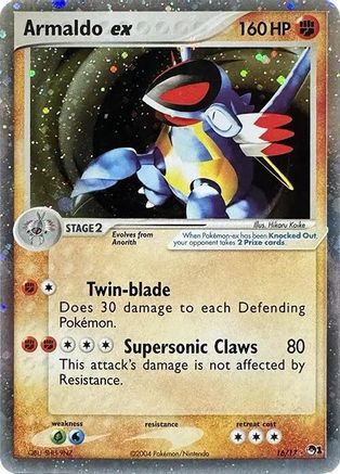 Armaldo ex (Holo) (16) [POP Series 1] Holofoil - Deck Out Gaming