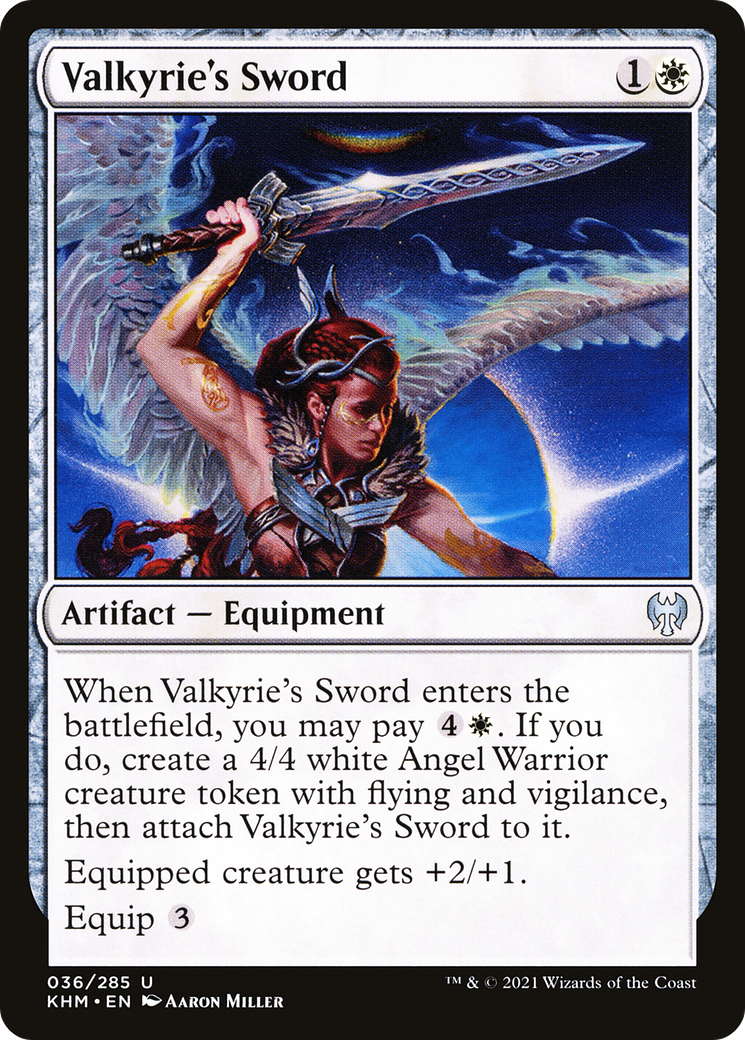 Valkyrie's Sword (36) [Kaldheim] foil - Deck Out Gaming