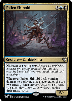Fallen Shinobi (226) [Outlaws of Thunder Junction Commander] - Deck Out Gaming