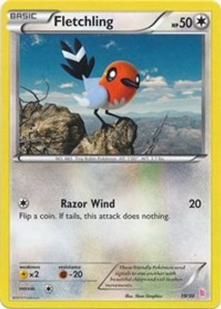 Fletchling (#1) (1) [XY Trainer Kit: Sylveon & Noivern] - Deck Out Gaming