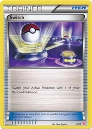 Switch (Sylveon) (4) [XY Trainer Kit: Sylveon & Noivern] - Deck Out Gaming