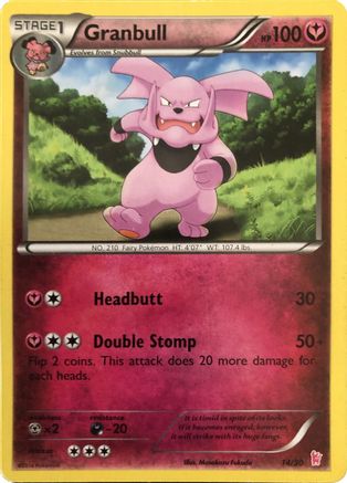 Granbull (#14) (14) [XY Trainer Kit: Sylveon & Noivern] - Deck Out Gaming
