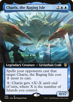 Charix, the Raging Isle (Extended Art) (325) [Zendikar Rising] - Deck Out Gaming