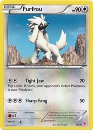 Furfrou (#22 - Sylveon) (22) [XY Trainer Kit: Sylveon & Noivern] - Deck Out Gaming