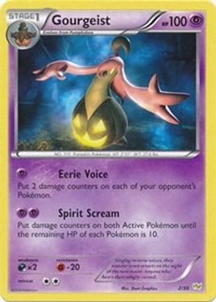 Gourgeist (2) [XY Trainer Kit: Sylveon & Noivern] - Deck Out Gaming