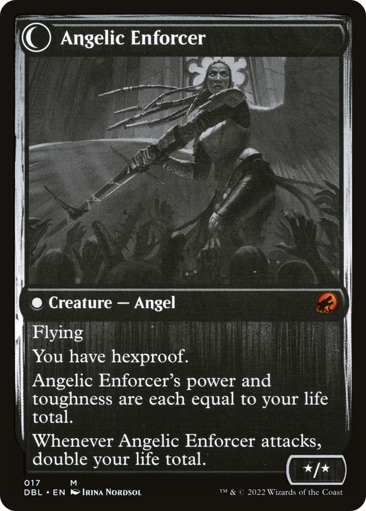 Enduring Angel (17) [Innistrad: Double Feature] - Deck Out Gaming