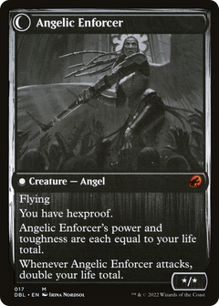 Enduring Angel (17) [Innistrad: Double Feature] - Deck Out Gaming