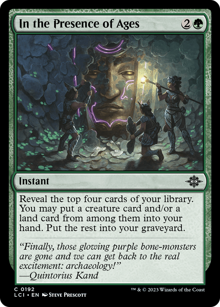 In the Presence of Ages (192) [The Lost Caverns of Ixalan] - Deck Out Gaming