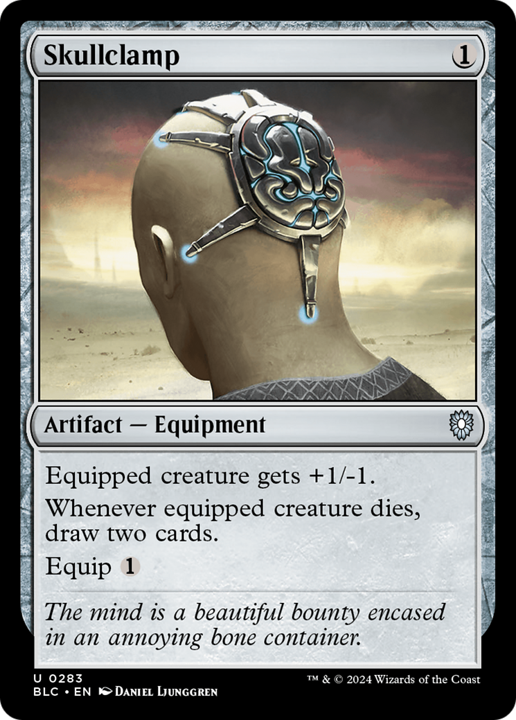 Skullclamp (283) [Bloomburrow Commander] - Deck Out Gaming
