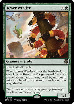 Tower Winder (34) [Outlaws of Thunder Junction Commander] - Deck Out Gaming