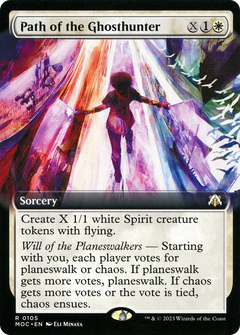 Path of the Ghosthunter (Extended Art) (105) [March of the Machine Commander] - Deck Out Gaming
