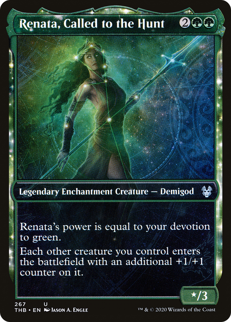 Renata, Called to the Hunt (Showcase) (267) [Theros Beyond Death] foil - Deck Out Gaming