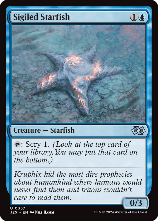 Sigiled Starfish (357) [Foundations Jumpstart] - Deck Out Gaming