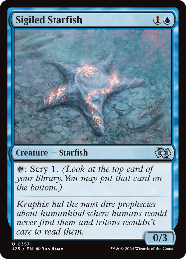 Sigiled Starfish (357) [Foundations Jumpstart] - Deck Out Gaming