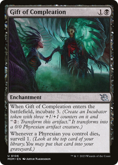 Gift of Compleation (106) [March of the Machine] foil - Deck Out Gaming