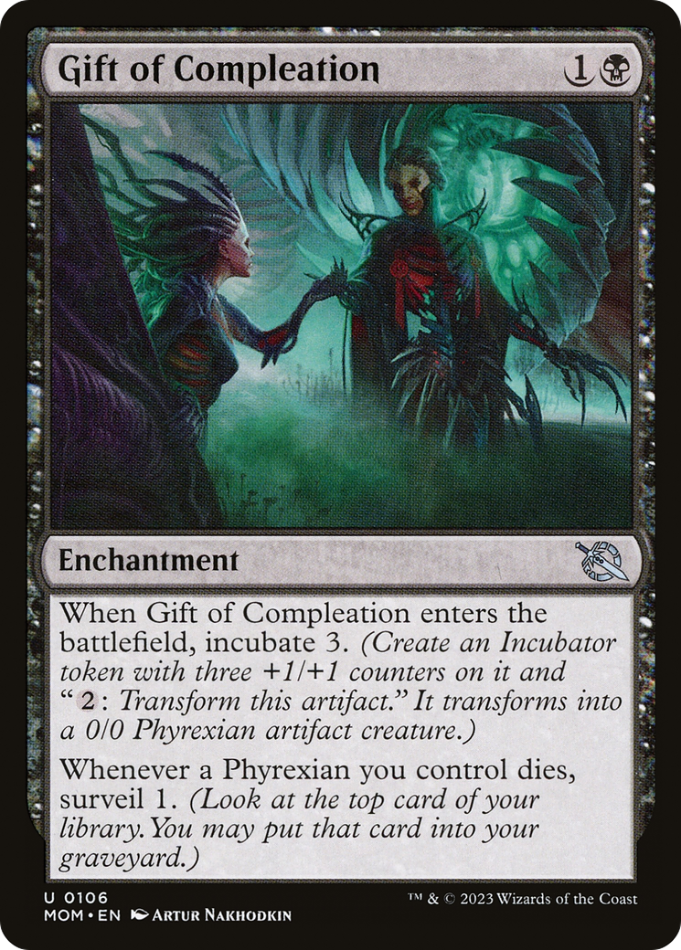 Gift of Compleation (106) [March of the Machine] foil - Deck Out Gaming