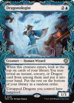 Dragonologist (Showcase) (295) [Tarkir: Dragonstorm] - Deck Out Gaming