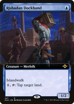 Rishadan Dockhand (Extended Art) (447) [Modern Horizons 2] - Deck Out Gaming